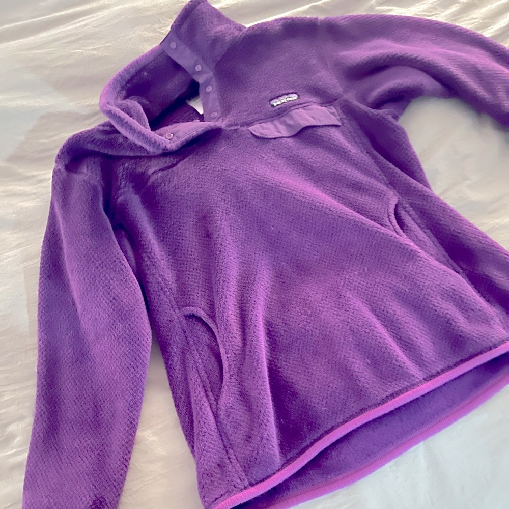 Purple Pategonia Pullover
